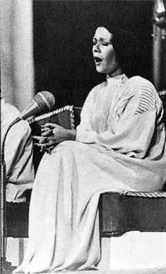 Parisa at Hafezieh, 1976 